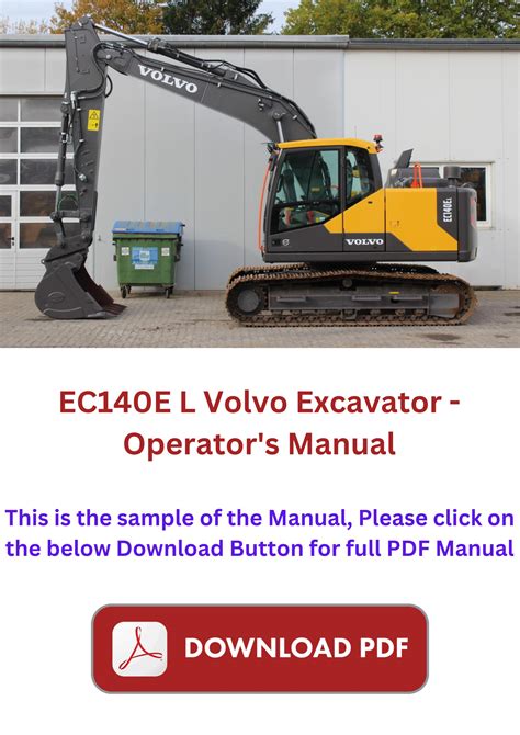 volvo mini excavator manual quick bucket coupler will not open|VOLVO EC140E OPERATOR'S MANUAL Pdf Download.